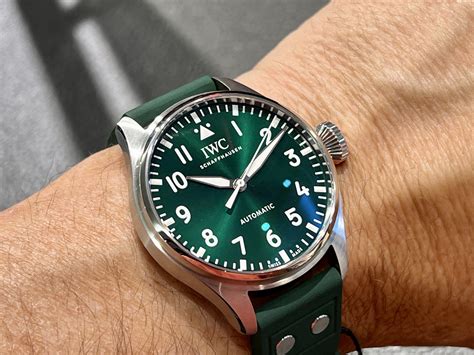 iwc pilot 43 green|iwc big pilot petit prince.